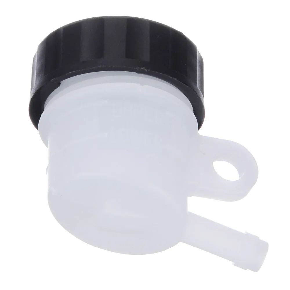 Mayitr 1pc Universal Motorcycle Brake Fluid Bottle ABS Plastic Motorbike Brake Reservoir Master Cylinder Oil Cup