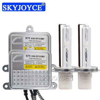 

SKYJOYCE 24V 75W DLT HID Xenon Kit D2H H1 H7 H11 9005 9006 4300K 5000K 6000K 8000K Car Truck Boat Van 12V 24V HID Headlight Kit