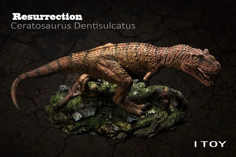 ITOY 1:35 Resurrection Ceratosaurus Dentisulcatus/Велоцираптор Antirrhopus Коллекция игрушек модель Коллекционные Фигурки Динозавров