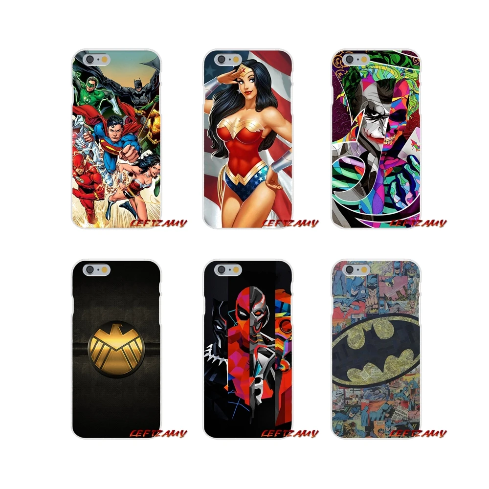 Dc comics The Joker all heroes для Huawei P Smart Mate Y6 Pro P8 P9 P10 Nova P20 Lite Mini 2017 мягкие прозрачные
