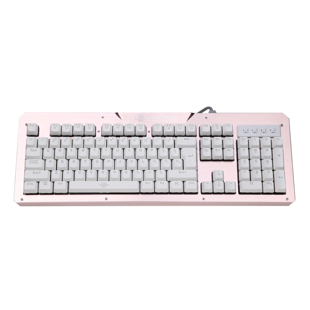 

USB Wired LED Backlight Mechanical Keyboard Gaming Keyboard Multimedia Luminous Keyboard for Desktop Laptop Gaming