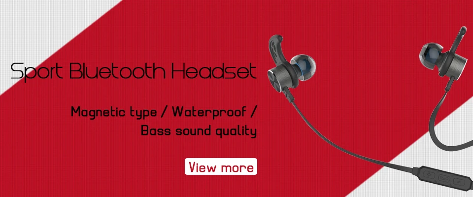 Magnetic Sports Running Bluetooth Earphones Bass Stereo Metal Bluetooth Headphone Earbuds Wireless Headset for iphone samsung (1)