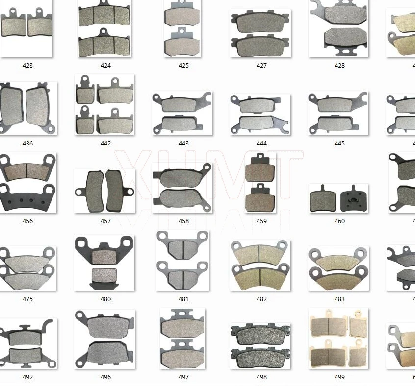 

Semi metallic Brake Pads for TGB