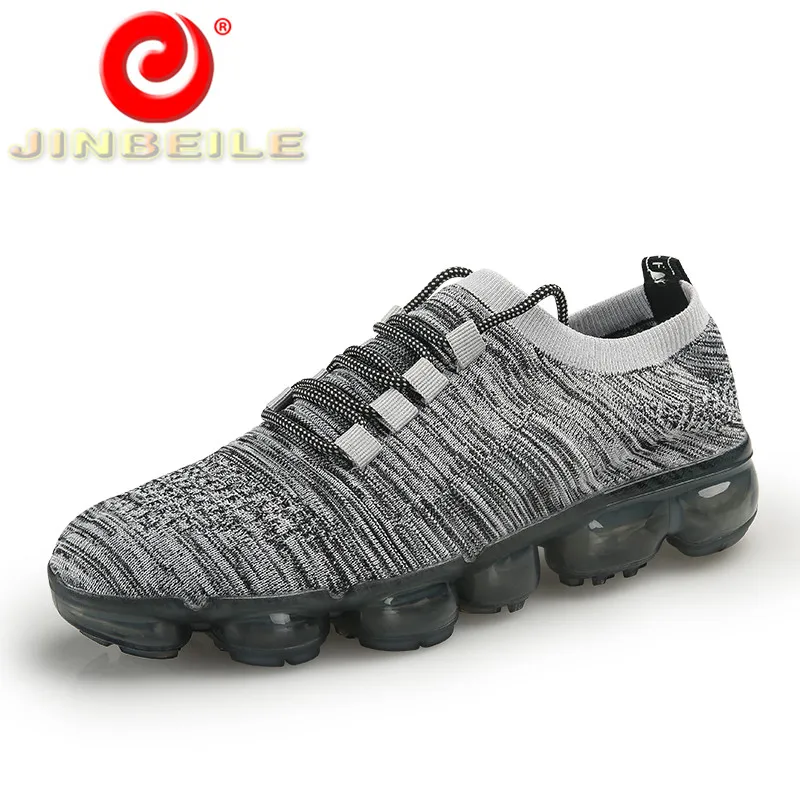 JINBEILE дышащие кроссовки мужские уличные спортивные кеды для бега Новое