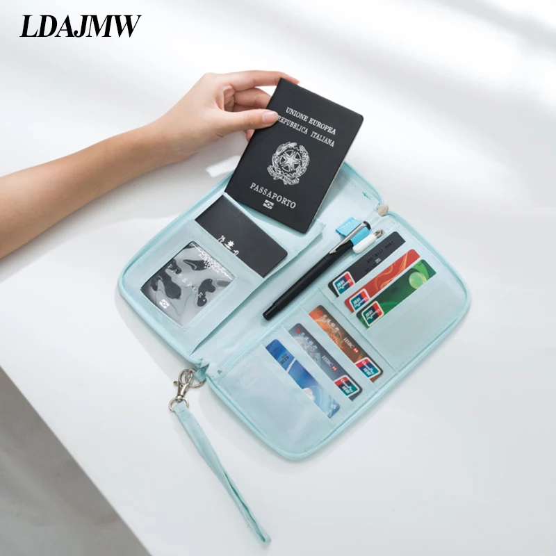 LDAJMW новый шаблон печать сумка для хранения кредитных карт держатель паспорта