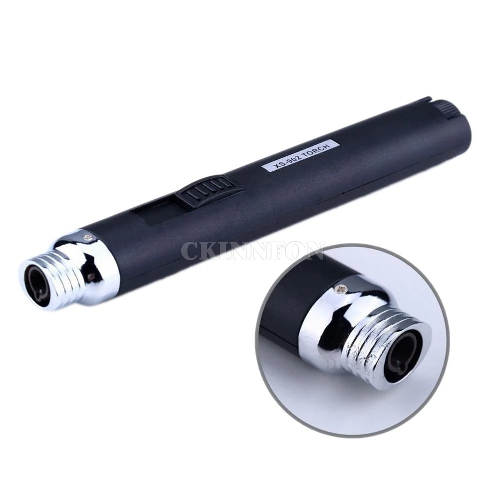 

DHL 50pcs Refillable Protable Pencil Jet Torch Camping Cigarette Cigar Butane Gas Lighter