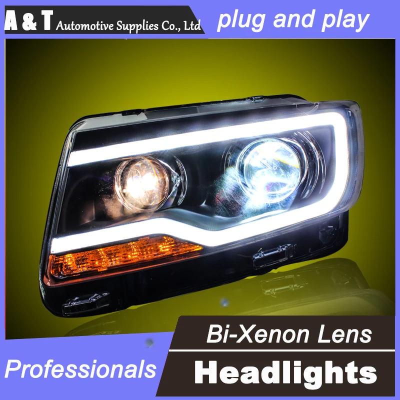 car styling For Jeep Compass headlight assembly 2011 2015 For Jeep