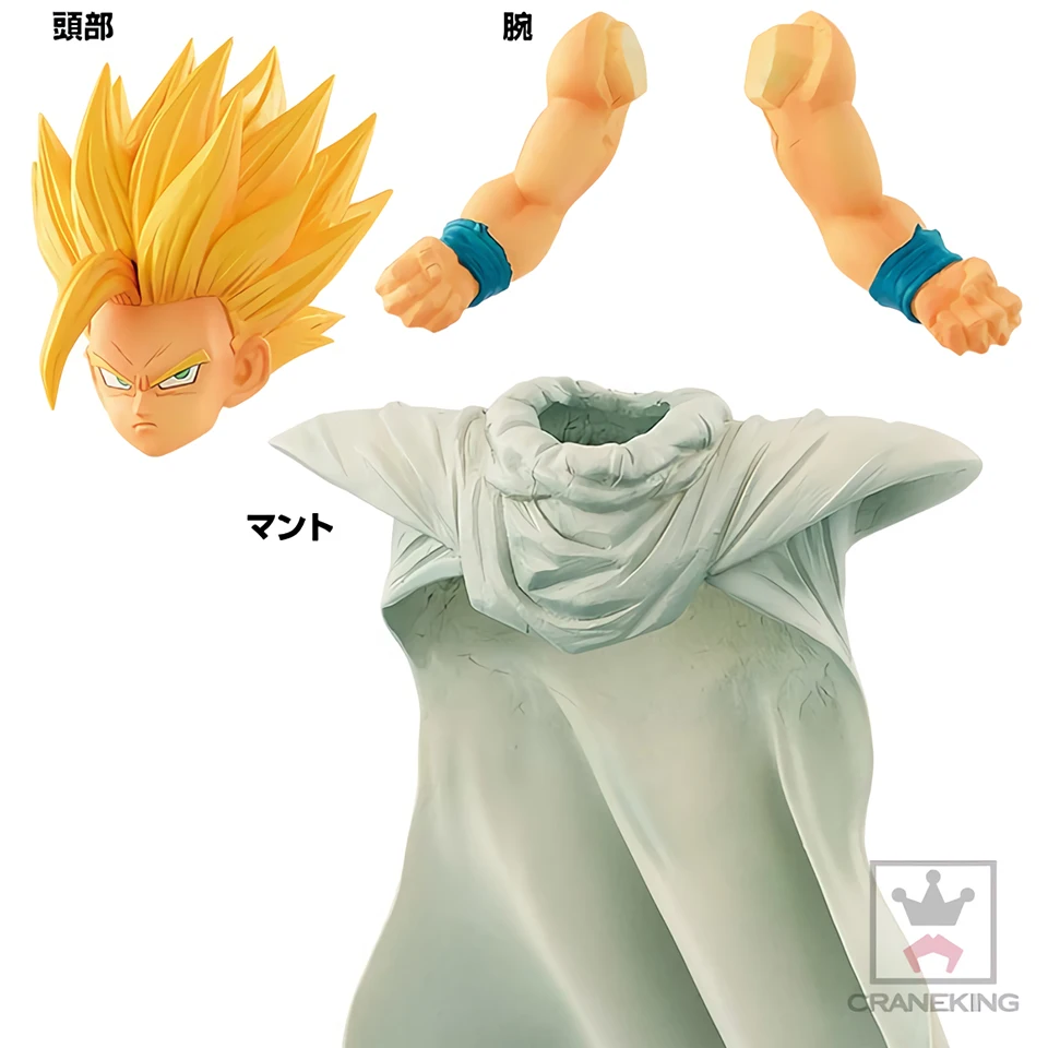 Tronzo Banpresto экшн фигурка Dragon Ball Z Grandista ROS Gohan ПВХ фигурка модель игрушки DBZ Gohan SSJ фигурки