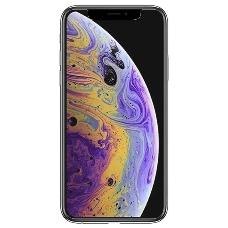 Для iPhone X / XS XR Max 0 1 мм HD протектор экрана с прямым краем из ПЭТ|Защитные стёкла и