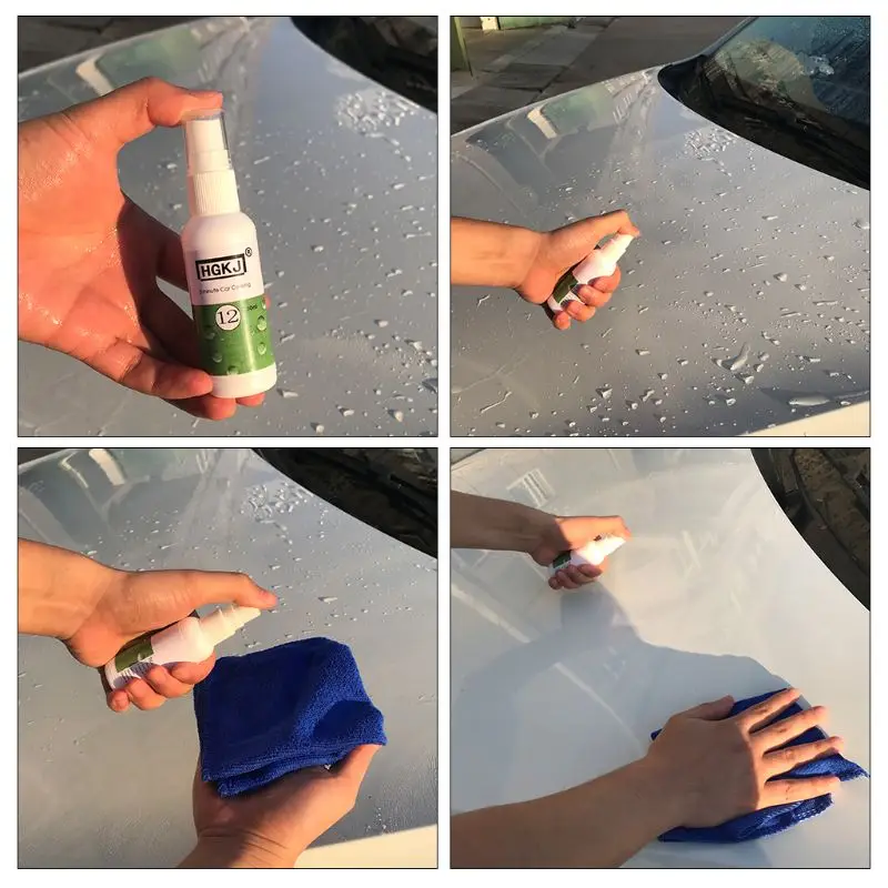 

HGKJ-12 Car Polish Liquid Glass Crystal Ceramic Coating Anti-scratch Car Paint Care