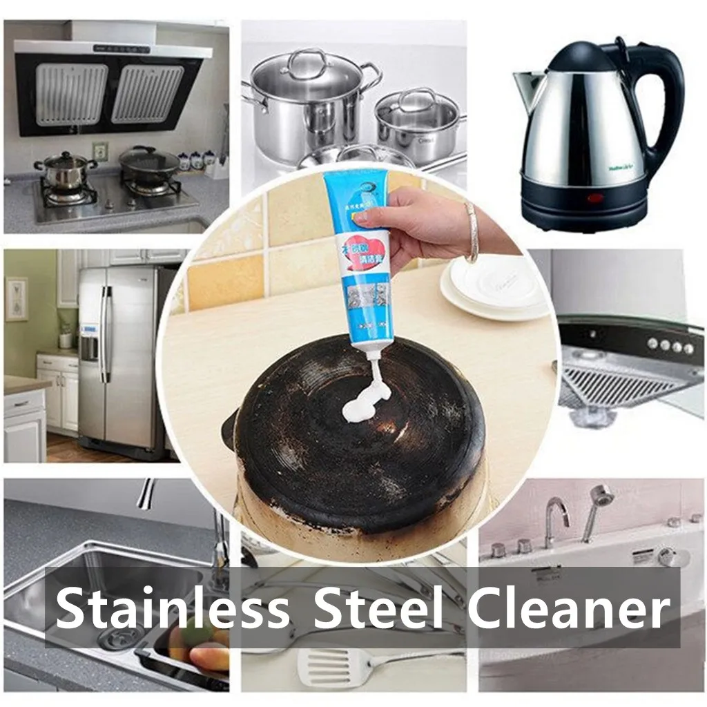 

Stainless Steel Cleaner Kitchen Cleaner Five Cleaning Decontamination Washing Machine Toilet Tile Cleaning Supplies Sink19jun24