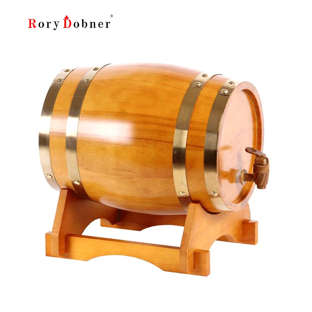 5L вино Дубовые бочки новые деревянные пивоваренные декоративная бочка ведро
