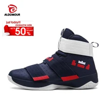 ALDOMOUR 2017 New Men Women Basketball Shoes Breathable Athletic Basketball Sport boots Male Female Cheap Basketball Footwear