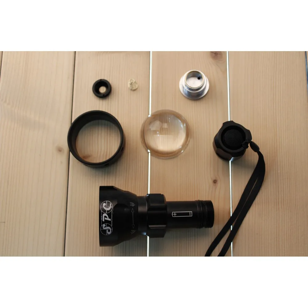 Flashlight host for diy(do it yourself) projects