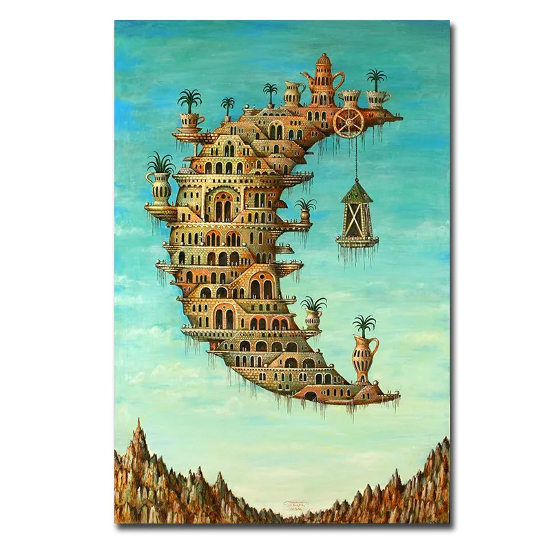 GOODECOR Big Size Posters and Prints Modern Printed Oil Painting Canvas Wall Pictures for Living Room Home Decoration Dropship