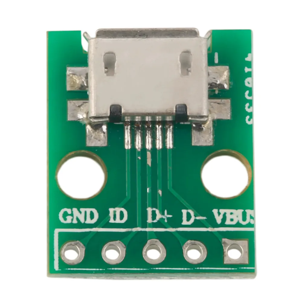 

Hot Selling! MICRO USB to DIP Adapter 5pin Female Connector B Type PCB Converter