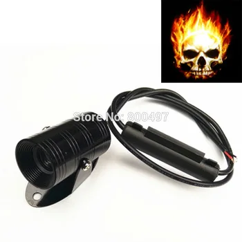 LED Laser Logo Light Ghost Shadow Projector Rider Skull Logo Lights for All the Motorcycle Models