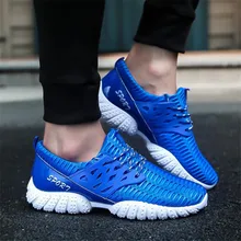 2017 New Sport Men Shoes Breathable High Hop Slip on Men Trainers running shoes for men Zapatillas Hombre Presto Non-slip shoes