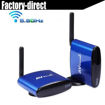 

High speed PAT-530 5.8GHz Wireless AV Sender Transmitter Receiver Audio Video IR Extender(sender+receiver)for TV