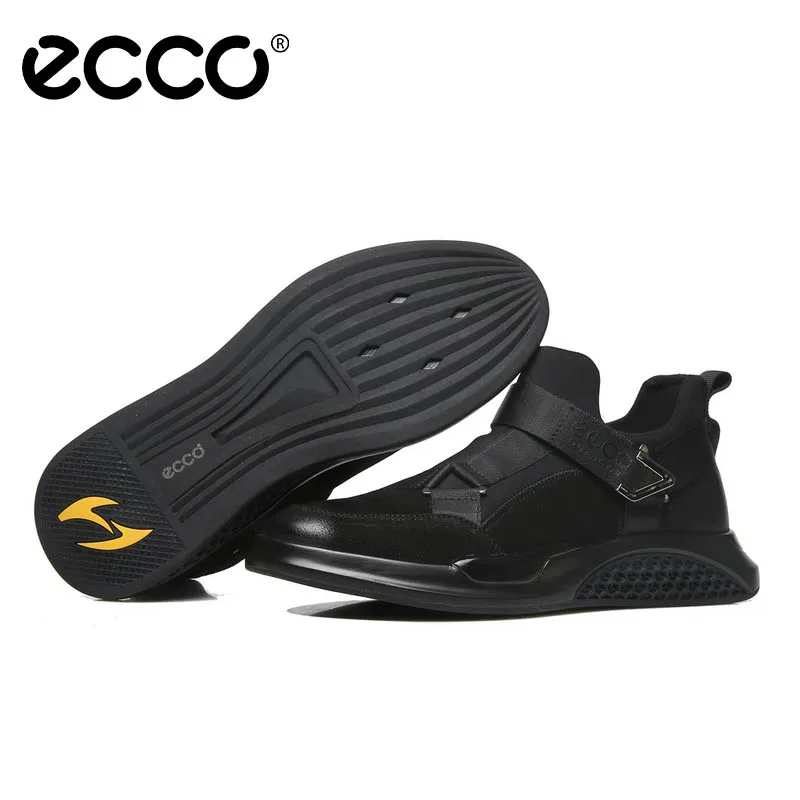 

ECCO Men Shoes Leather Casual Shoes The New soft lithe Wild Breathable Cushioning sport advanced Golf Zapatillas hombre 603157