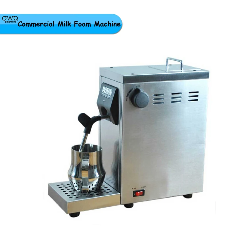 1pc 220V 1450W Commercial Milk Foam Machine Stainless Steel Steam Water