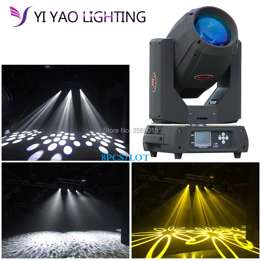 

8pcs/lot 350W Beam 17R Moving Head Light Sharpy LED With big