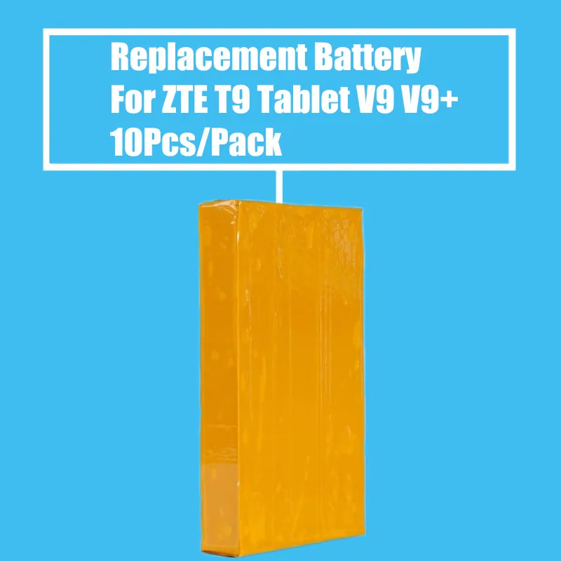 New Arrival 10Pcs/Pack Replacement Battery 3400mah for ZTE T9 Tablet V9 V9+ V9E V9A V9C High