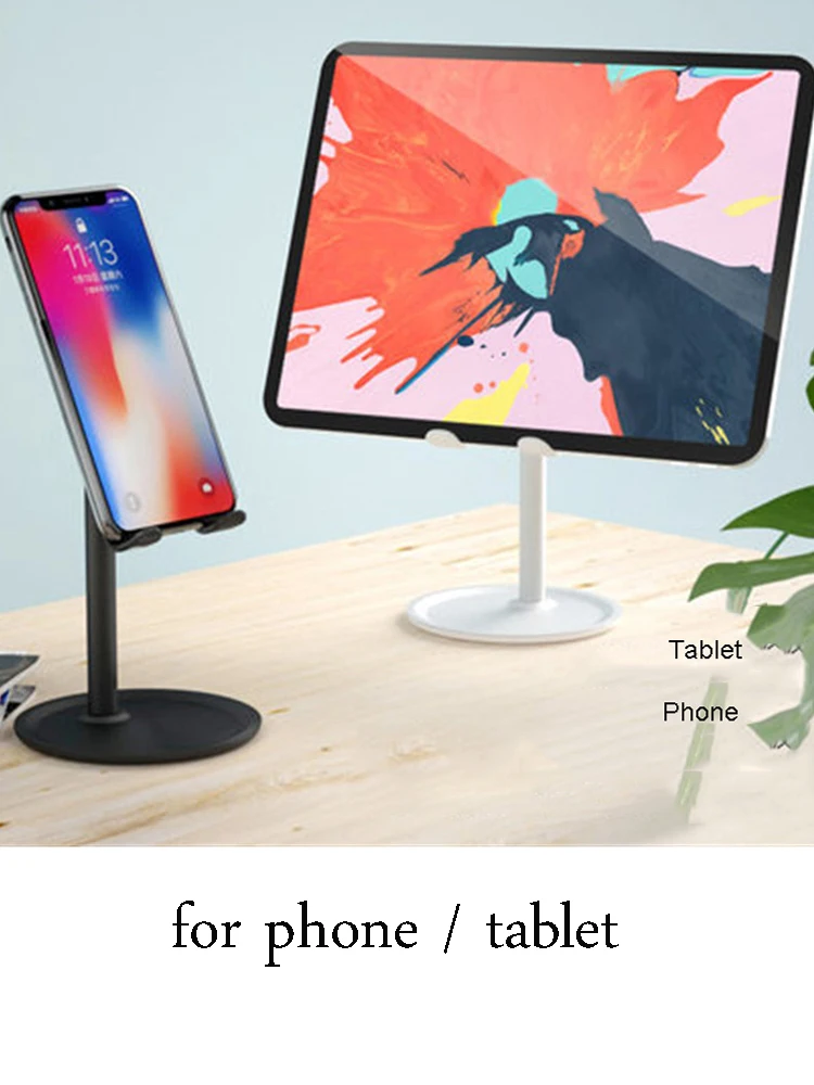Universal Aluminium Stand Desk Holder For Xiaomi Mobile Phone Holder For iPhone Metal Tablets Stand For ipad Microsoft surface (5)