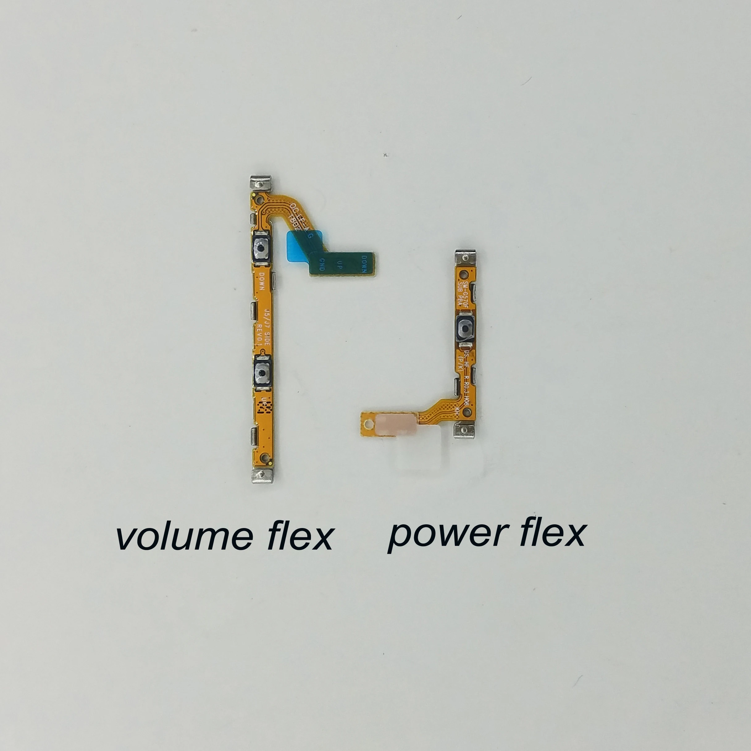 For Samsung Galaxy J7 Pro 2017 J730 J730F J730G J730FD Original Phone Housing New Power Volume Button Side Key Flex Cable