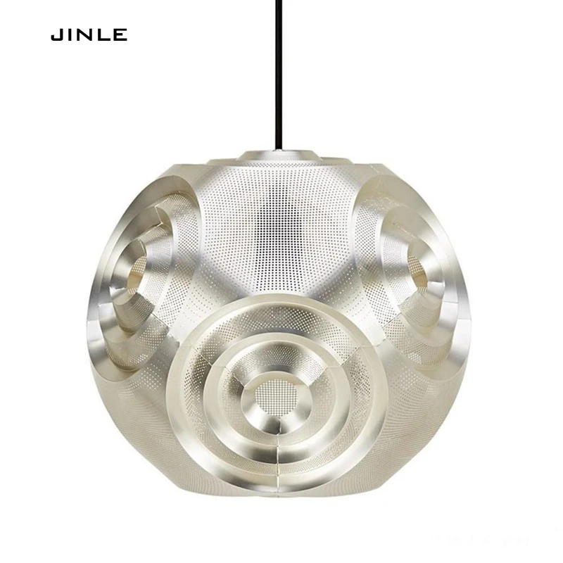 

Postmodern pendant lights fantasy space ball creative romantic rose droplights dining room led light stainless steel luminaire