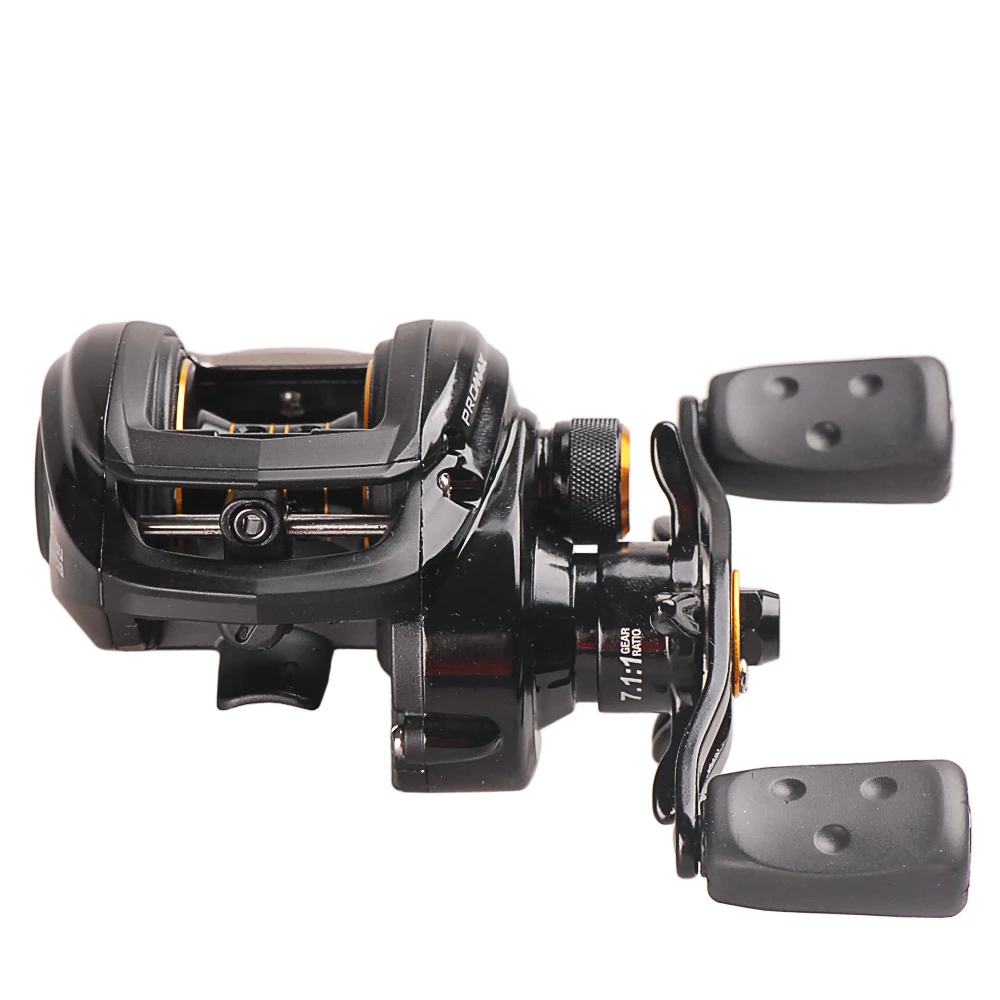 Abu Garcia бренд Pro Max3 PMAX3 7,1: 1 7BB+ 1RB катушка для ловли baitcasing 18 фунтов/8 кг тянущаяся за один поворот 29 дюймов/74 см барабанные катушки