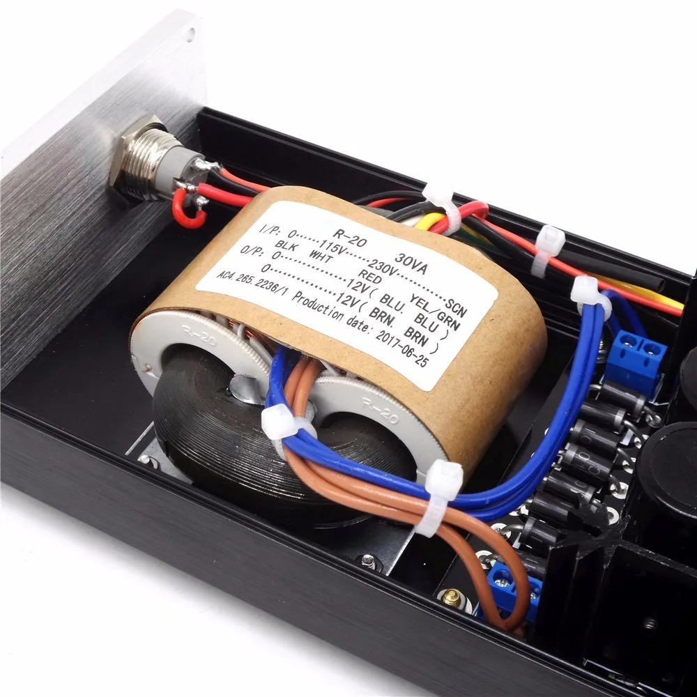 MS-10D двойной выход регулятор Линейный источник питания DC12V 2.5A 30 Вт ламповый предусилитель аудио декодер профессиональный адаптер питания