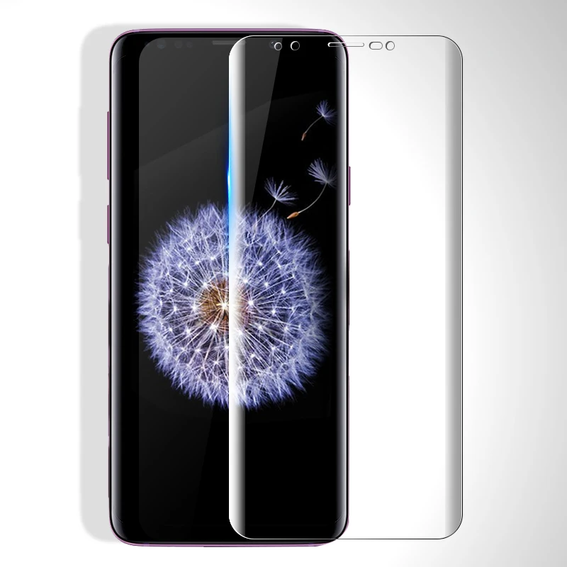 Nicotd 10D Cover Tempered Glass For Samsung Galaxy Note 8 9 S8 S9 Screen Protector Film For Samsung S8 S9 Plus Curved Glass Film (3)