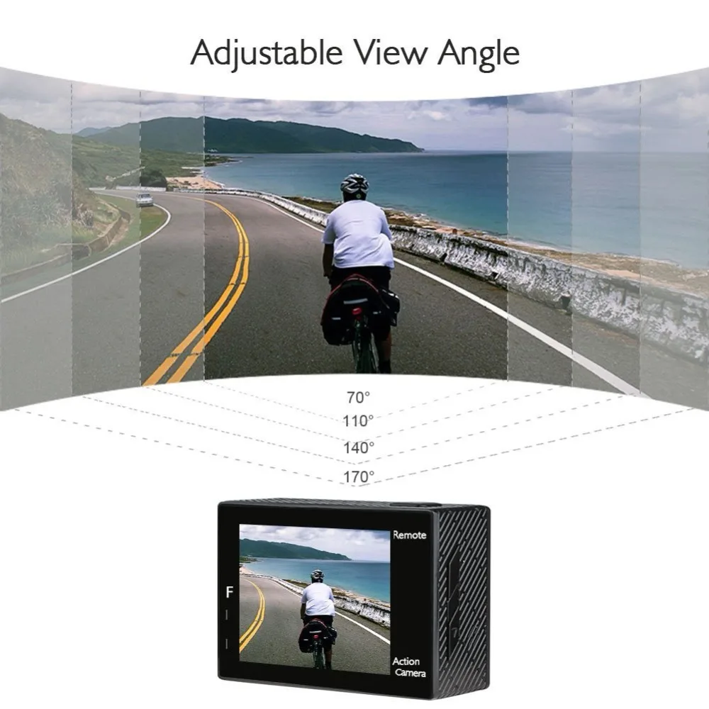 AKASO Brave 4 Cámara de Acción Ultra HD 4K WiFi 2,0