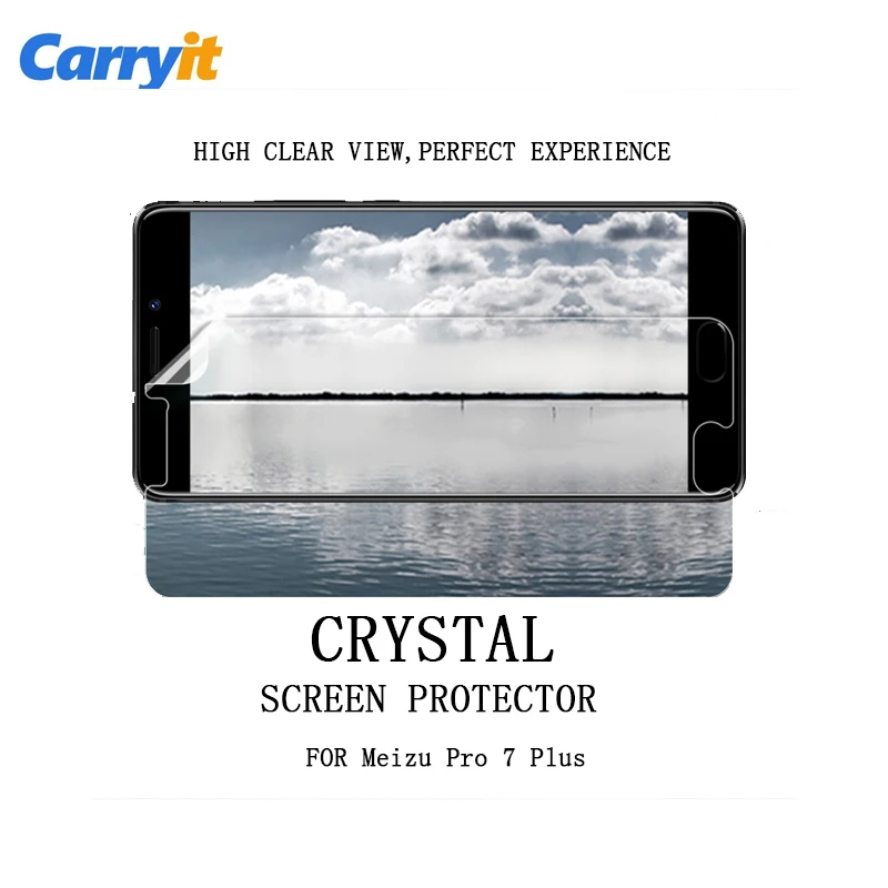Original NILLKIN 5.7 inch for Meizu Pro 7 Plus Super Clear Protective Film For meizu pro plus screen cover film thin | Мобильные
