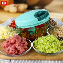 Hand-pull knoblauch küche Chopper Multifunktionale Hand Schnelle Gemüse/früchte Pressen Schneiden Eingelegter Ingwer Rühren Knoblauchpressen
