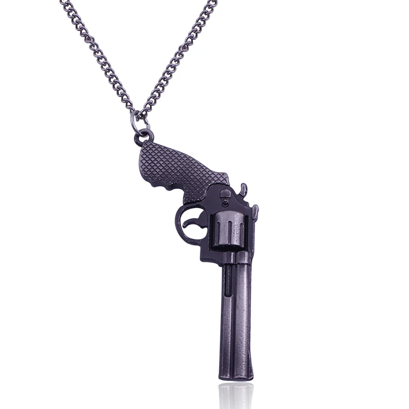 New Arrival 3D Hot Game Weapon Gun Model Necklaces Cool Metal Revolver Pistol Necklace Vintage Necklaces&Pendants Free Shipping New Arrival 3D Hot Game Weapon Gun Model Necklaces Cool Metal Revolver Pistol Necklace Vintage Necklaces&Pendants Free Shipping