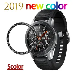 Lbiaodai gear S3 рамка для samsung Galaxy Watch 46 мм 42 мм металлический ободок кольцо клеющаяся крышка против царапин Смарт-часы аксессуары