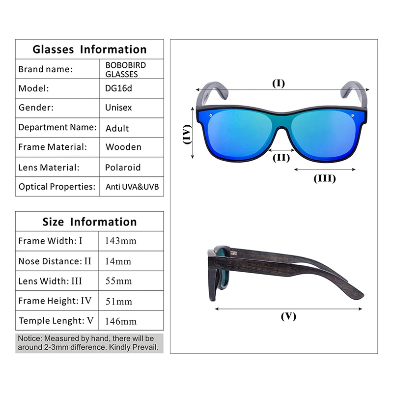 BOBO BIRD, мужские и женские поляризованные солнцезащитные очки, роскошные модные деревянные очки, очки унисекс, lunette de soleil femme DG16