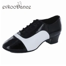 Белые леопардовые черные кожаные туфли; Zapatos De Baile; высота каблука 4 см; удобные мужские туфли для танцев в латинском стиле; размеры США 4,5-13,5; ML009