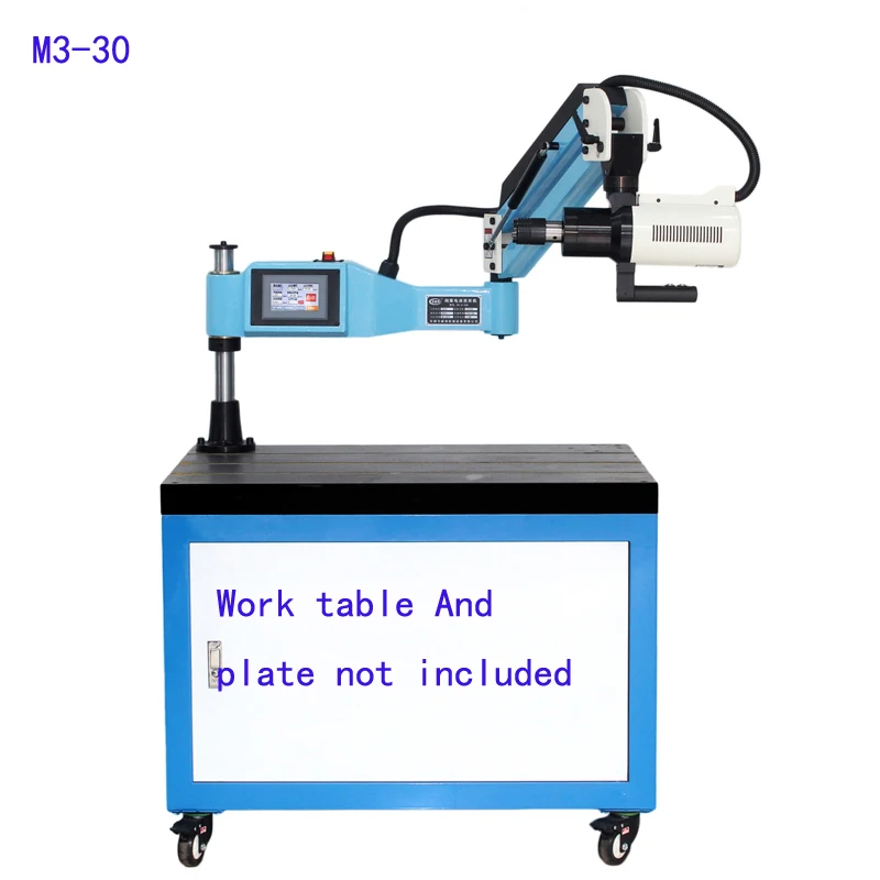 

CE 220V M3-30 Universal Type Servo Motor Electric Tapper Tapping Tool Machine-working Taps Threading Machine Electric Tapping