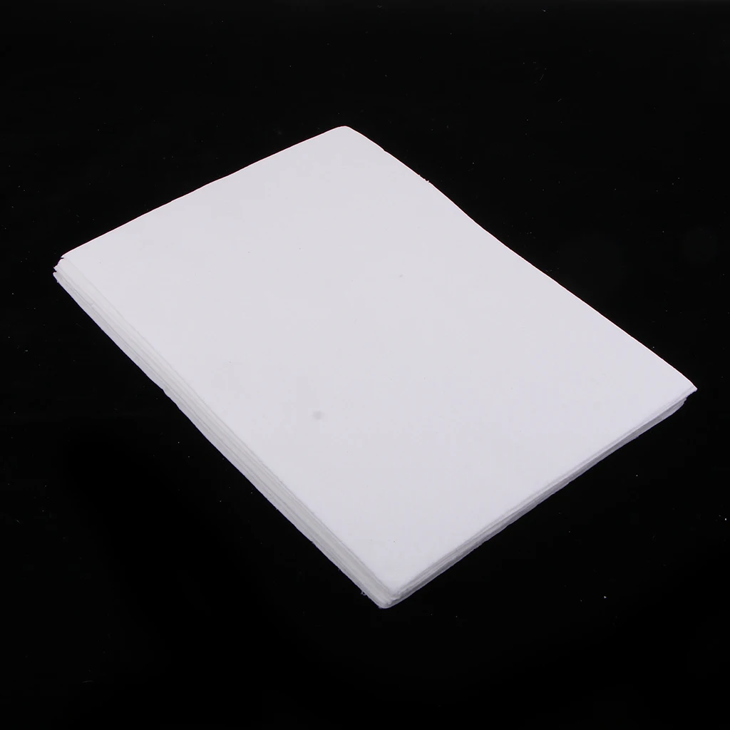 20 Pcs Round and Square Microwave Kiln Paper Ceramic Fiber Paper Glass Fusing Paper Pottery Tool for Household DIY Jewelry Craft