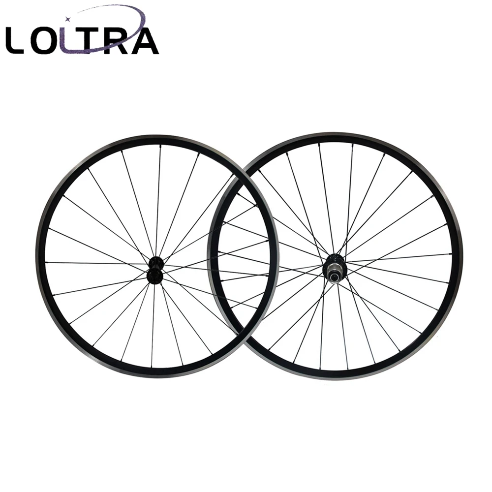 

Kinlin XR200 Alloy Wheels 22mm Clincher 19mm Wide 700C Road Bicycle Wheel Set with Novatec/Powerway/Bitex Vbrake Hub F-20H R-24H