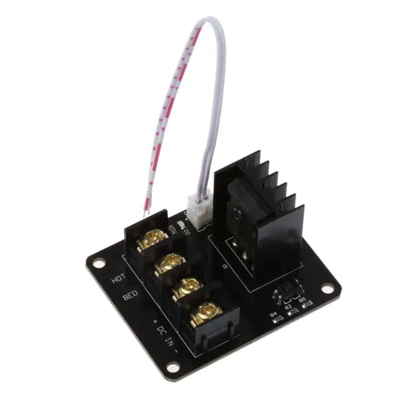 3D Printer Heated Bed Power Module Hotbed MOSFET Expansion Module Inc 2pin Lead With Cable for Anet A8 A6 A2 Ramps 1.4