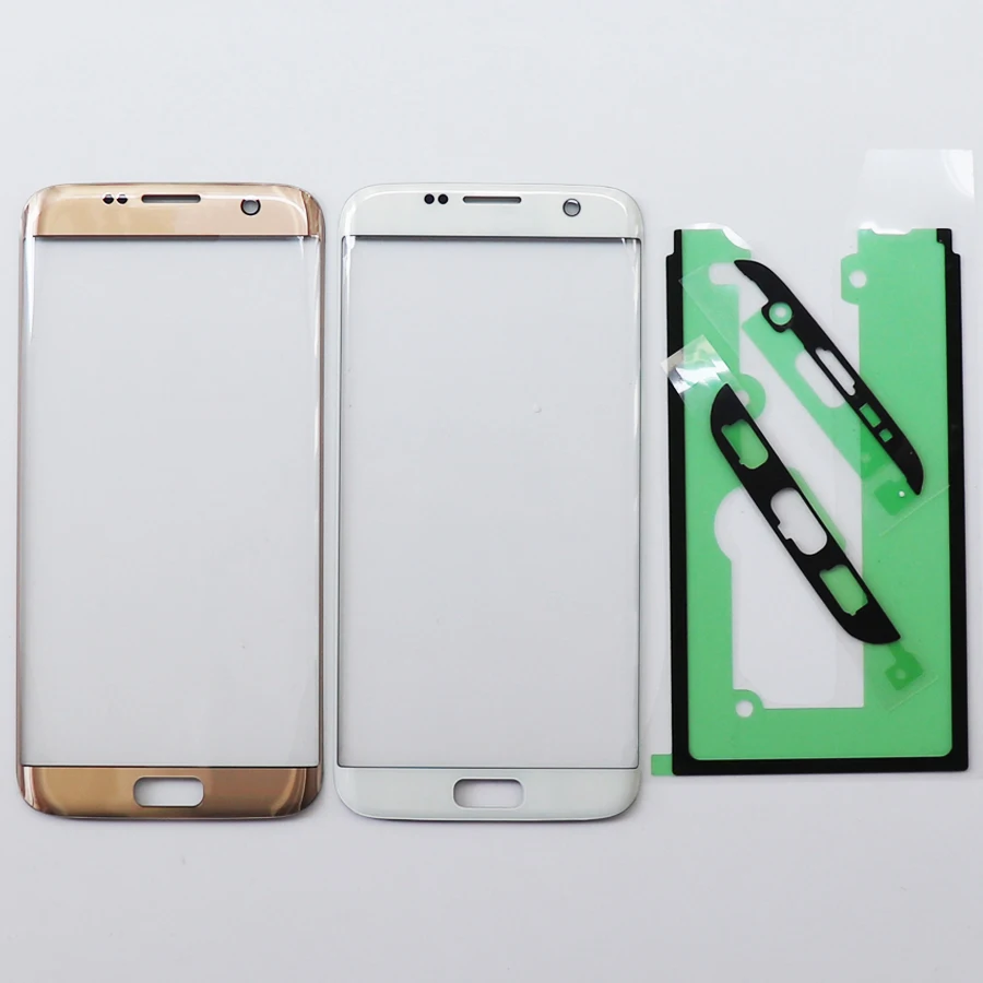10 шт. оригинал для Samsung Galaxy S7 Edge G935F G935 SM-G935F G935FD G935A переднее внешнее стекло