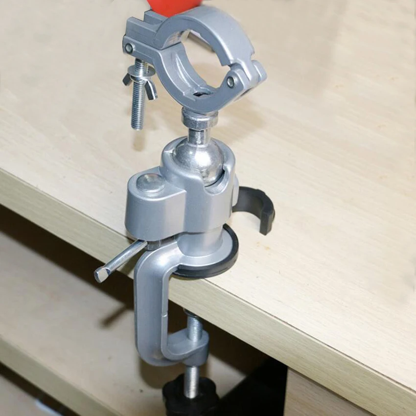 

2 In 1 Multifunction Table Vise Bench Vice Aluminium alloy 360 Degree Rotating Universal Clamp Units Vise Mini Precise Vise