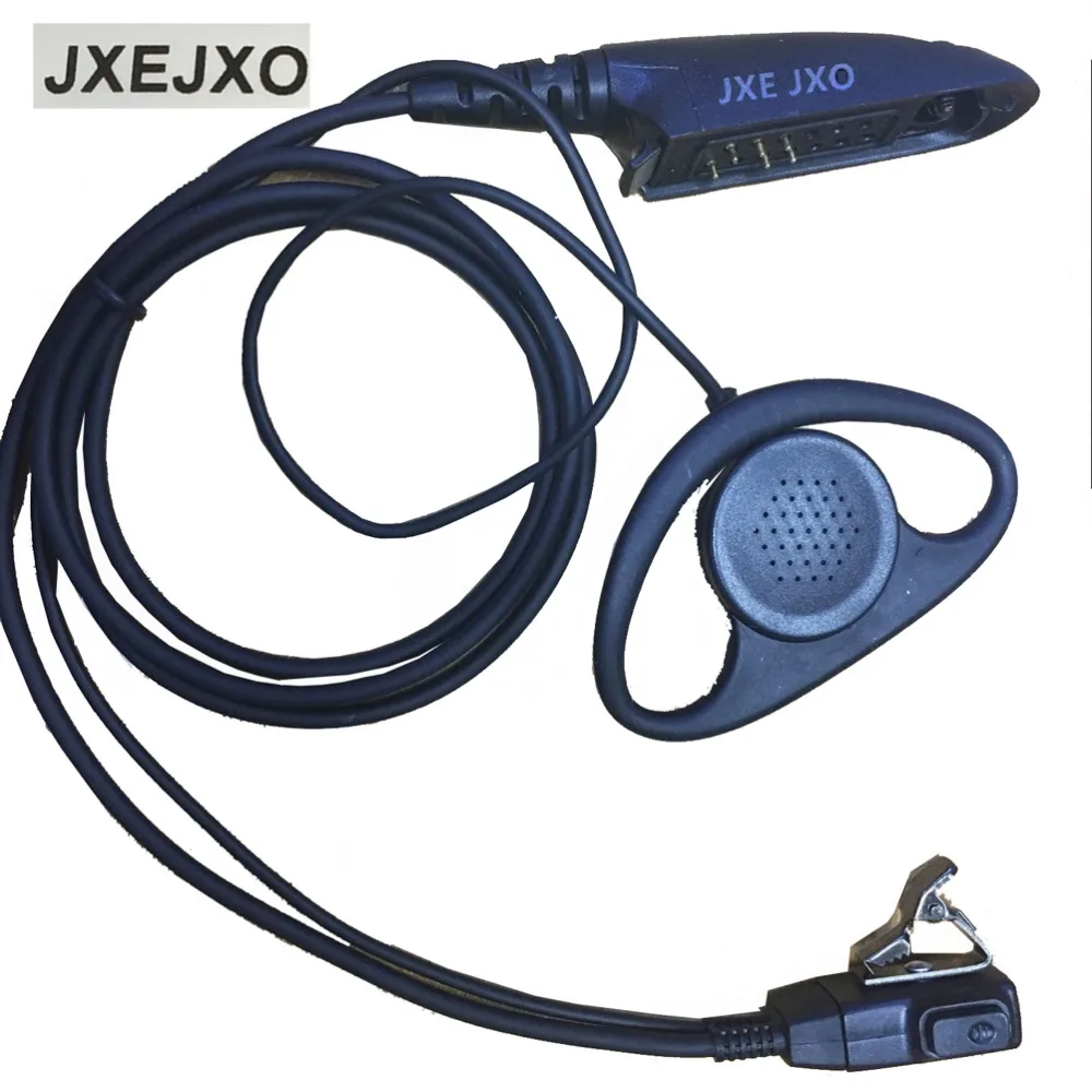 D-Shape Earpiece Headset for Motorola for GP320 GP340 GP640 HT1250 GP328 PRO5150 two way radio walkie talkie (4)