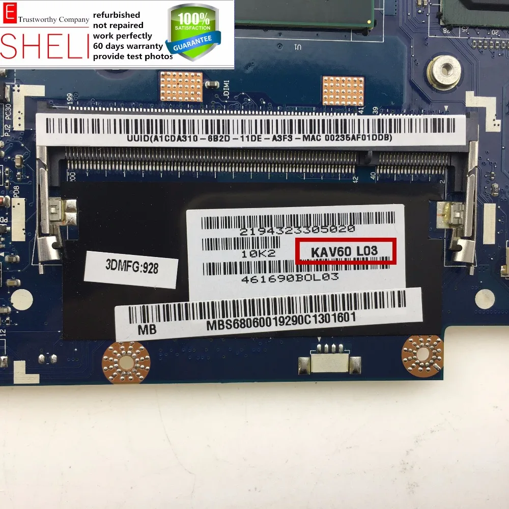 MBS6806001 для ACER Aspire One D250 KAV60 LA 5141P класса А MOUGOL магазин гарантия 60 дней.|Материнские