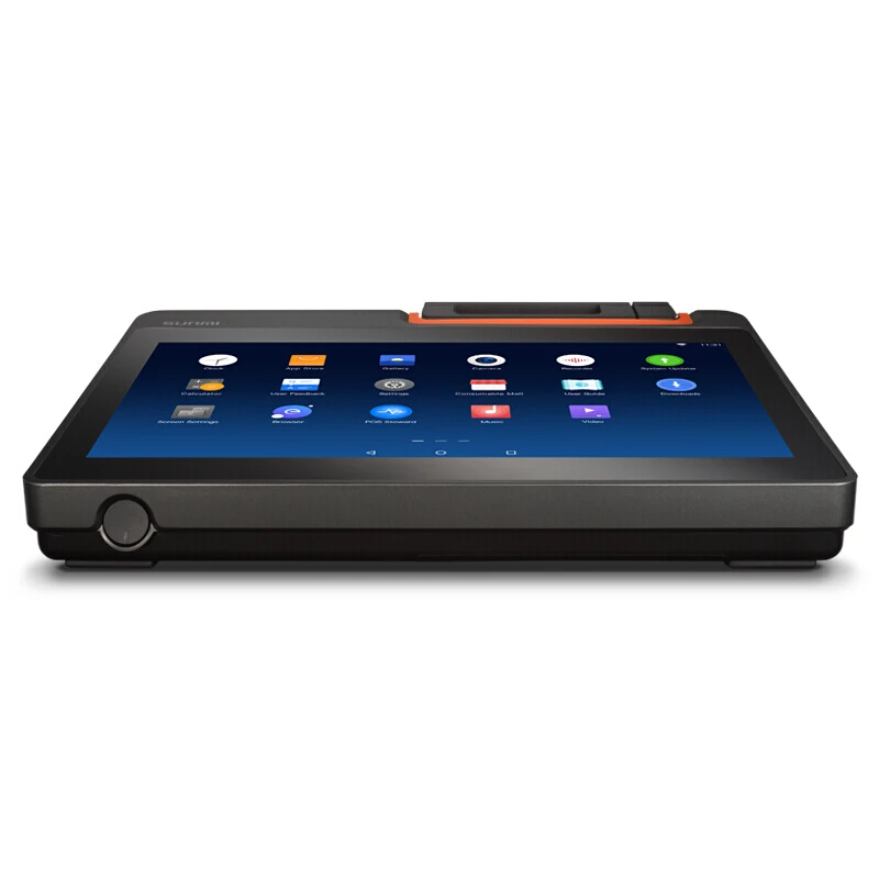 Sunmi T2 mini Smart все в одном Android 7 1 POS система Встроенный 80 мм Принтер Настольный