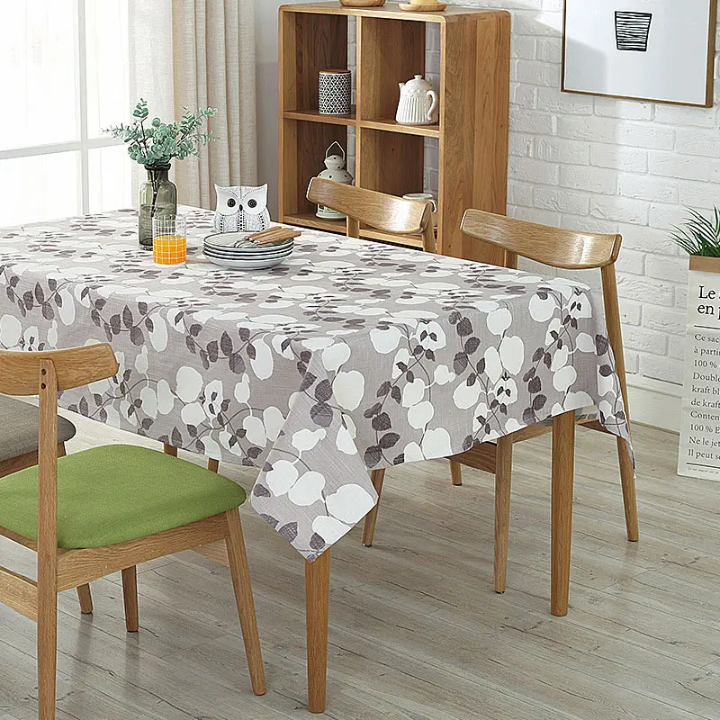 New Modern Minimalist Table Cloth Cotton Tablecloth Waterproof Clean Round Table Rectangular Tablecloth Hotel Coffee Home Dining - Цвет: 1